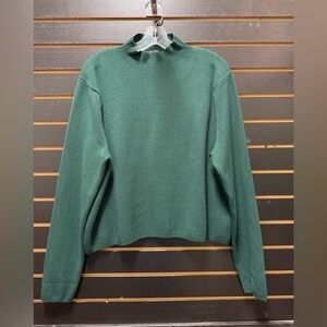 Antonio Melani XL Mock Neck Sweater – Green